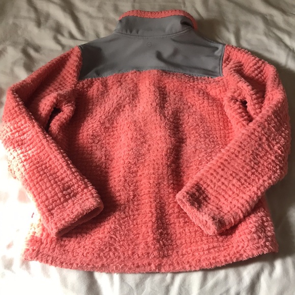 Pink Magellan zip up fuzzy jacket - Picture 4 of 4